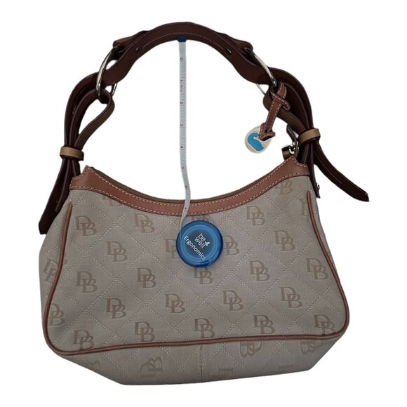 Vintage Dooney & Bourke Signature Monogram Shoulder Bag - Picture 7 of 7